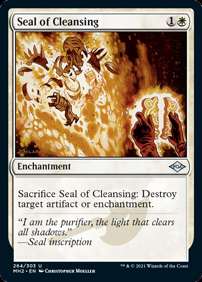 Seal of Cleansing (Foil Etched) [Modern Horizons 2] | Devastation Store