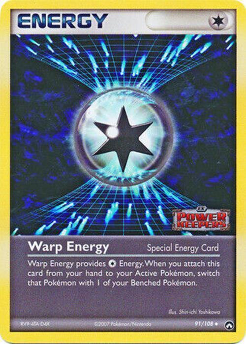 Warp Energy (91/108) (Stamped) [EX: Power Keepers] | Devastation Store
