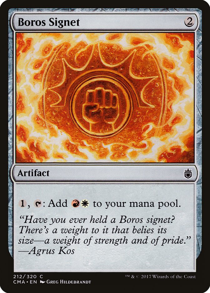 Boros Signet [Commander Anthology] - Devastation Store | Devastation Store