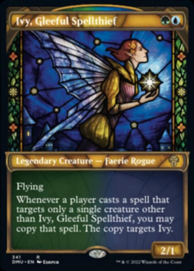 Ivy, Gleeful Spellthief (Showcase Textured) [Dominaria United] | Devastation Store