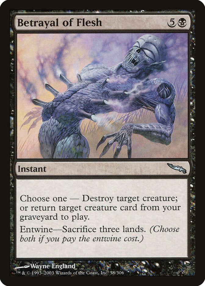 Betrayal of Flesh [Mirrodin] | Devastation Store