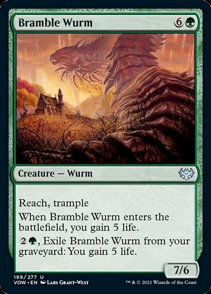 Bramble Wurm [Innistrad: Crimson Vow] | Devastation Store