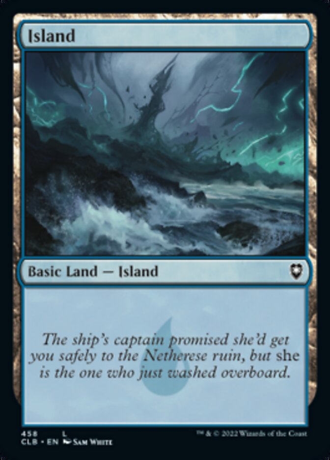 Island (458) [Commander Legends: Battle for Baldur's Gate] | Devastation Store