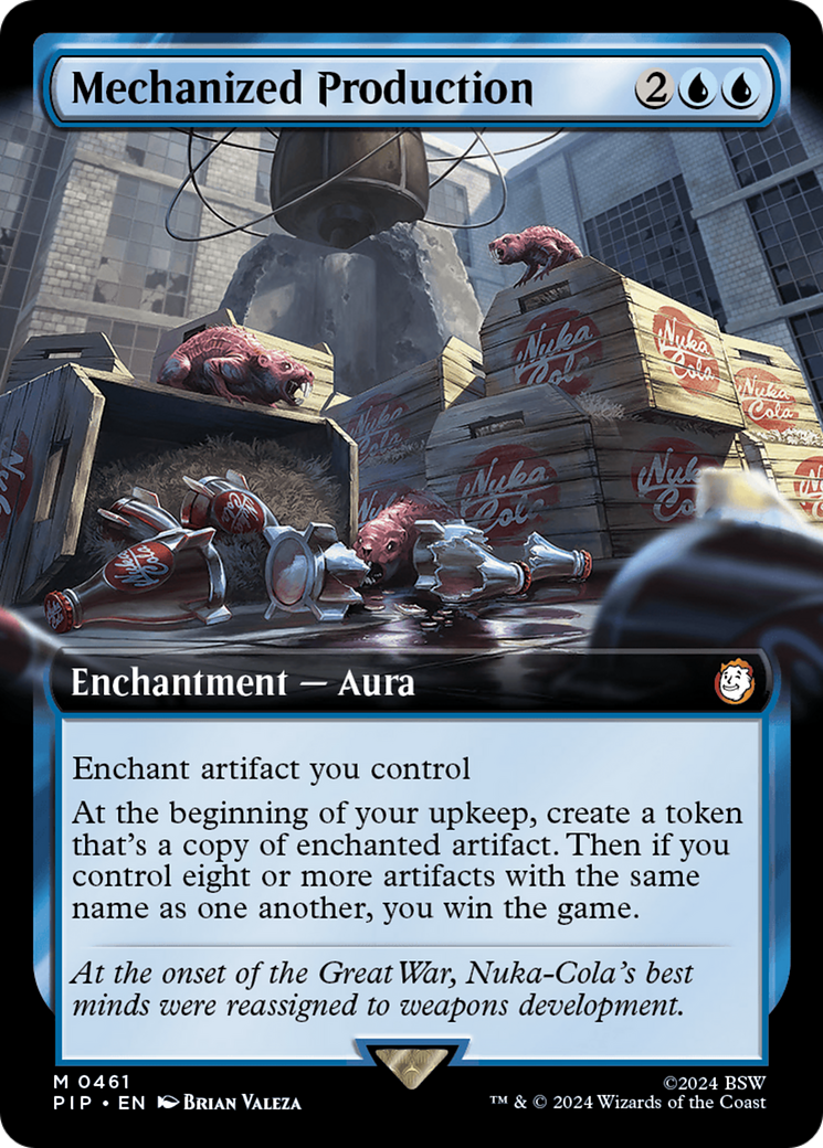 Mechanized Production (Extended Art) [Fallout] | Devastation Store