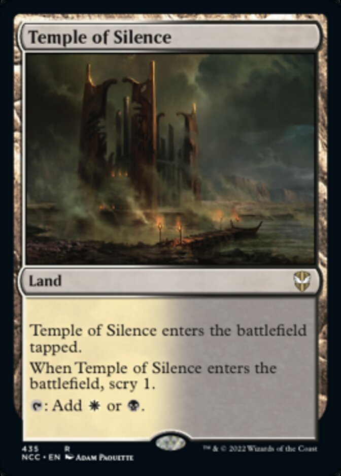 Temple of Silence [Streets of New Capenna Commander] | Devastation Store