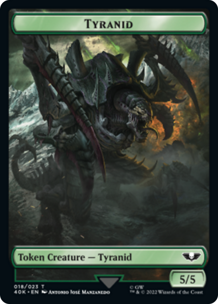 Tyranid (17) // Tyranid (18) [Universes Beyond: Warhammer 40,000 Tokens] | Devastation Store