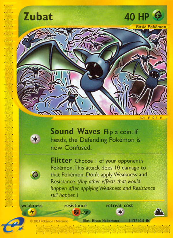 Zubat (117/144) [Skyridge] | Devastation Store