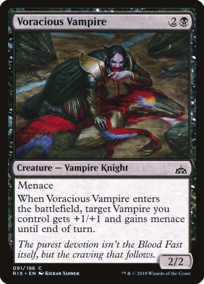 Voracious Vampire [Rivals of Ixalan] | Devastation Store