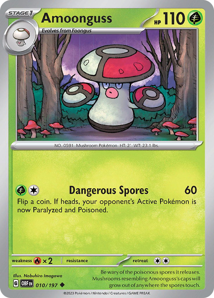 Amoonguss (010/197) [Scarlet & Violet: Obsidian Flames] | Devastation Store