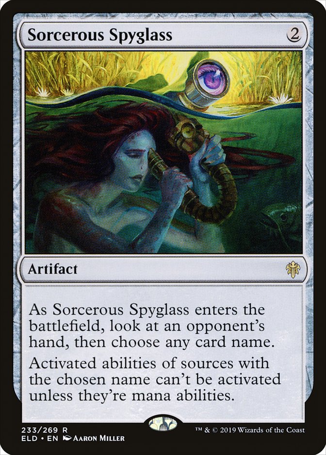 Sorcerous Spyglass [Throne of Eldraine] | Devastation Store