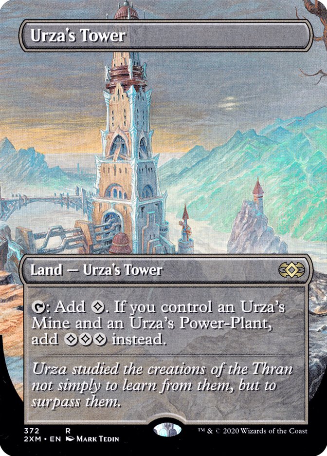 Urza's Tower (Toppers) [Double Masters Extended Art] | Devastation Store