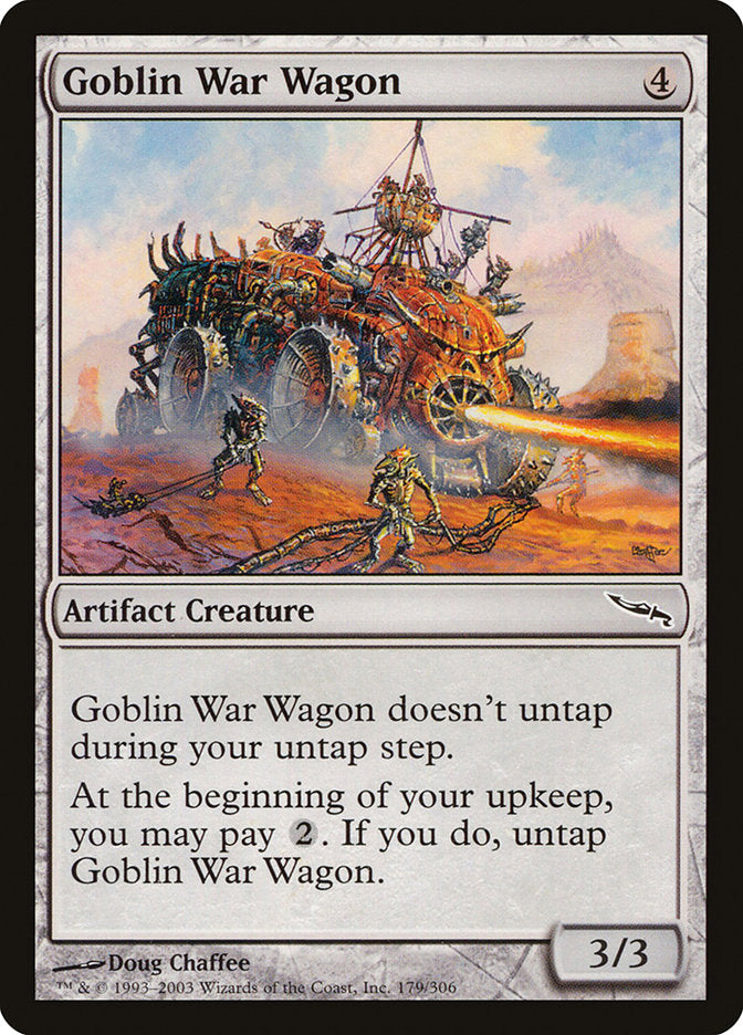 Goblin War Wagon [Mirrodin] - Devastation Store | Devastation Store