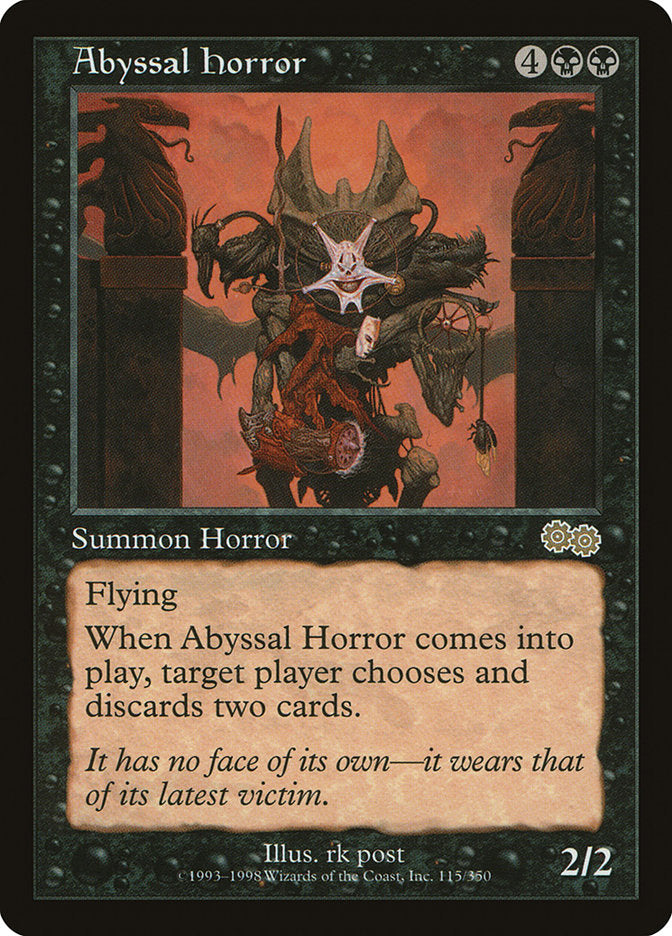 Abyssal Horror [Urza's Saga] | Devastation Store