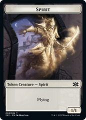 Saproling // Spirit Double-sided Token [Double Masters 2022 Tokens] | Devastation Store