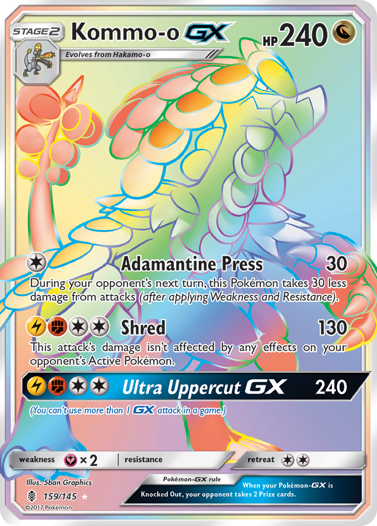 Kommo-o GX (159/145) [Sun & Moon: Guardians Rising] | Devastation Store