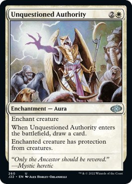 Unquestioned Authority [Jumpstart 2022] | Devastation Store