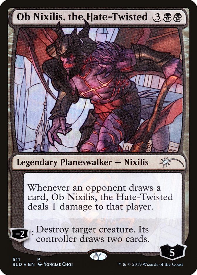 Ob Nixilis, the Hate-Twisted (Stained Glass) [Secret Lair Drop Promos] | Devastation Store
