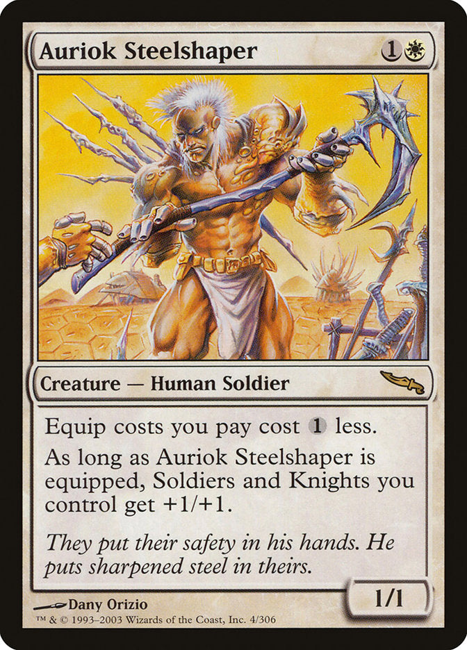 Auriok Steelshaper [Mirrodin] - Devastation Store | Devastation Store