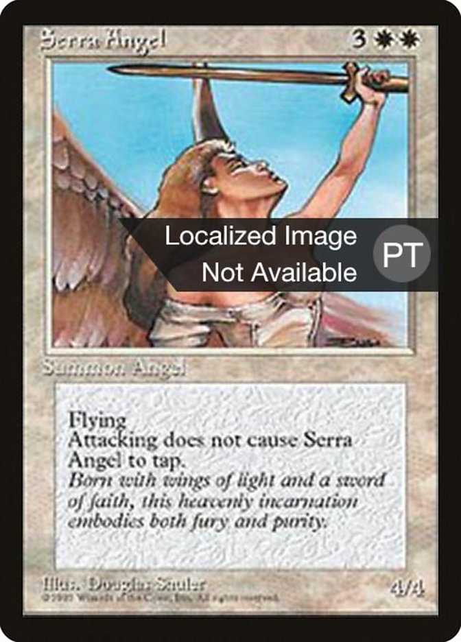 Serra Angel [Fourth Edition (Foreign Black Border)] | Devastation Store