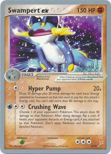 Swampert ex (95/95) (Rocky Beach - Reed Weichler) [World Championships 2004] | Devastation Store