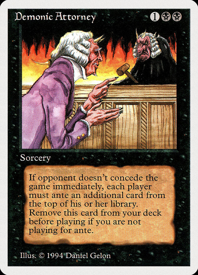 Demonic Attorney [Summer Magic / Edgar] | Devastation Store