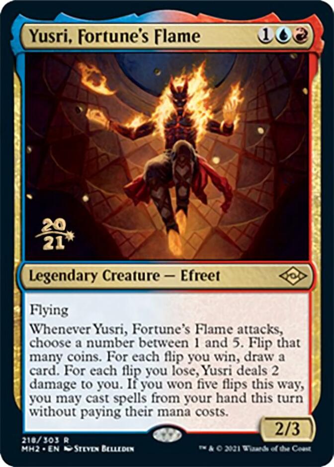 Yusri, Fortune's Flame [Modern Horizons 2 Prerelease Promos] | Devastation Store
