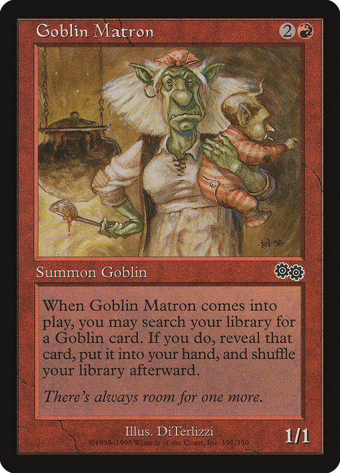Goblin Matron [Urza's Saga] | Devastation Store