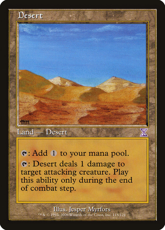 Desert [Time Spiral Timeshifted] | Devastation Store