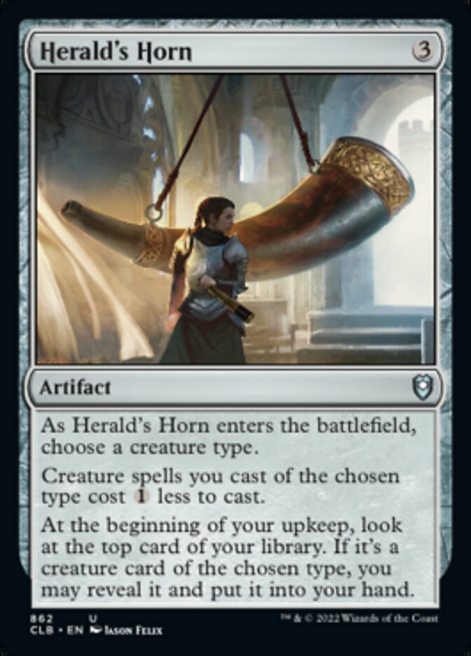 Herald's Horn [Commander Legends: Battle for Baldur's Gate] | Devastation Store