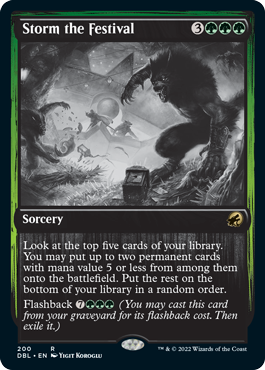 Storm the Festival [Innistrad: Double Feature] | Devastation Store