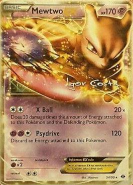 Mewtwo EX (54/99) (Pesadelo Prism - Igor Costa) [World Championships 2012] | Devastation Store