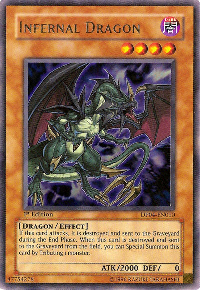 Infernal Dragon [DP04-EN010] Ultra Rare | Devastation Store