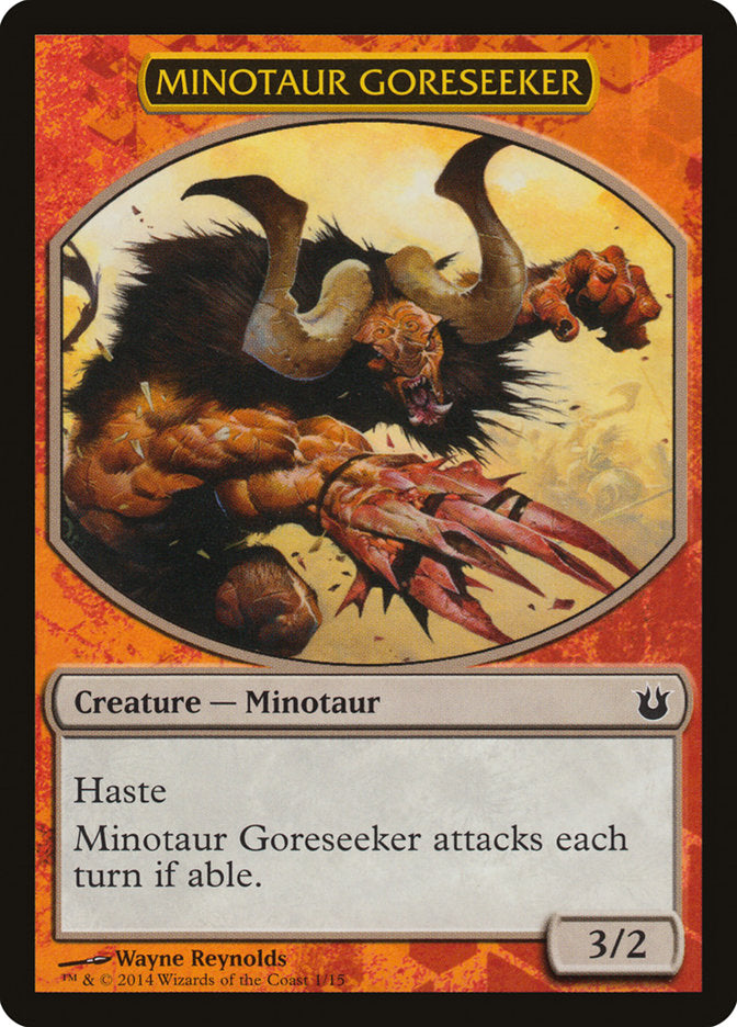Minotaur Goreseeker [Born of the Gods Battle the Horde] | Devastation Store