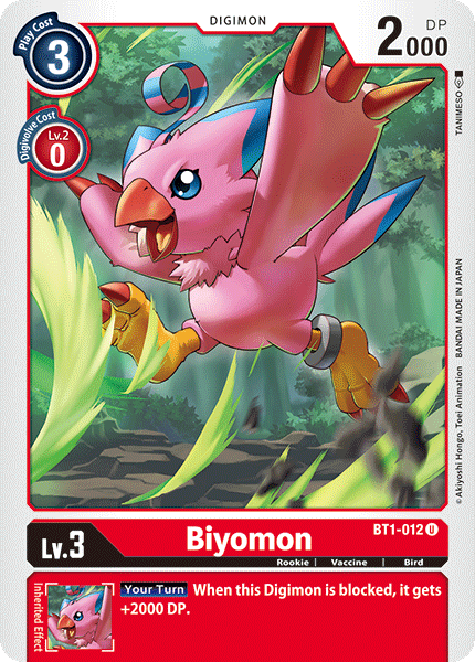 Biyomon [BT1-012] [Release Special Booster Ver.1.0] | Devastation Store