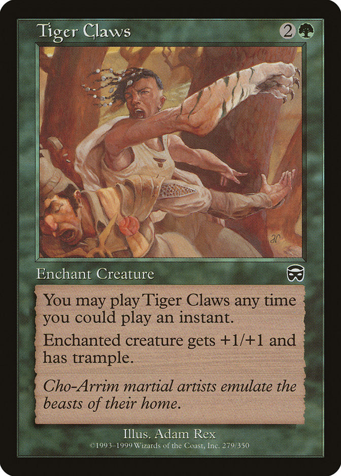 Tiger Claws [Mercadian Masques] - Devastation Store | Devastation Store