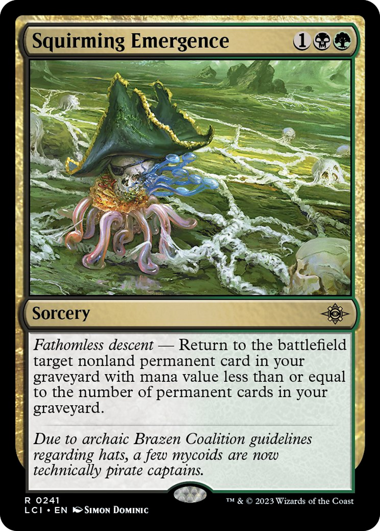 Squirming Emergence [The Lost Caverns of Ixalan] | Devastation Store