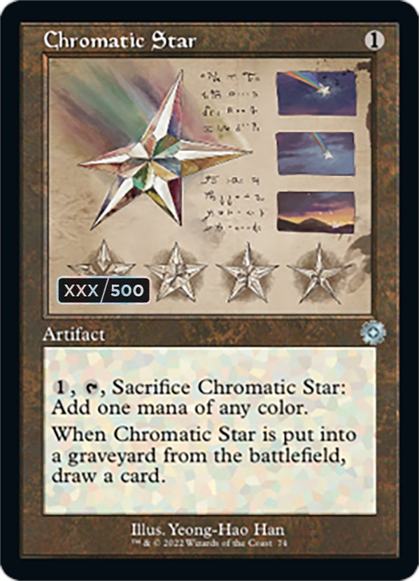 Chromatic Star (Retro Schematic) (Serial Numbered) [The Brothers' War Retro Artifacts] | Devastation Store