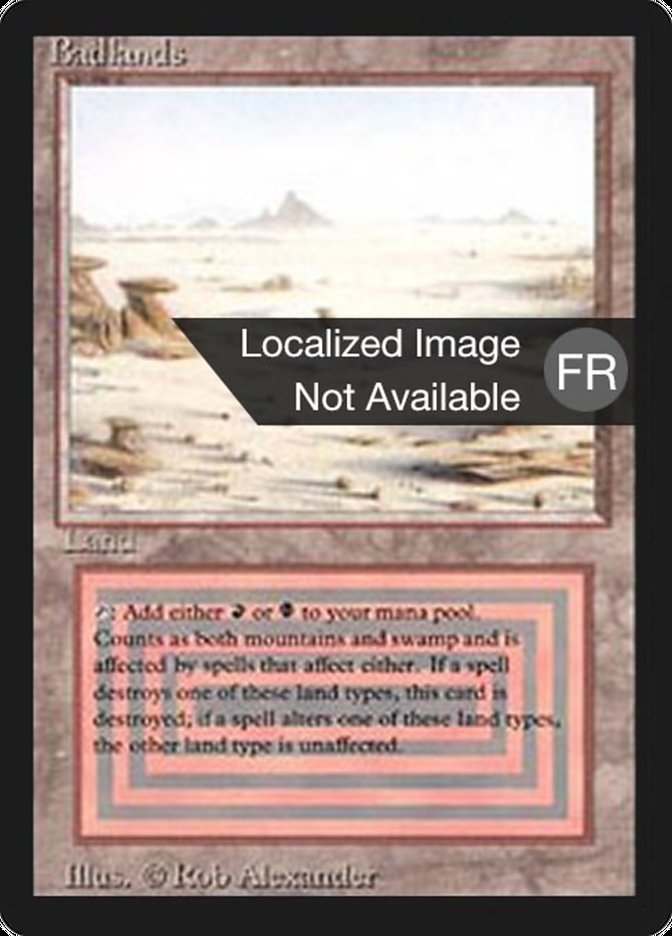 Badlands [Foreign Black Border] | Devastation Store