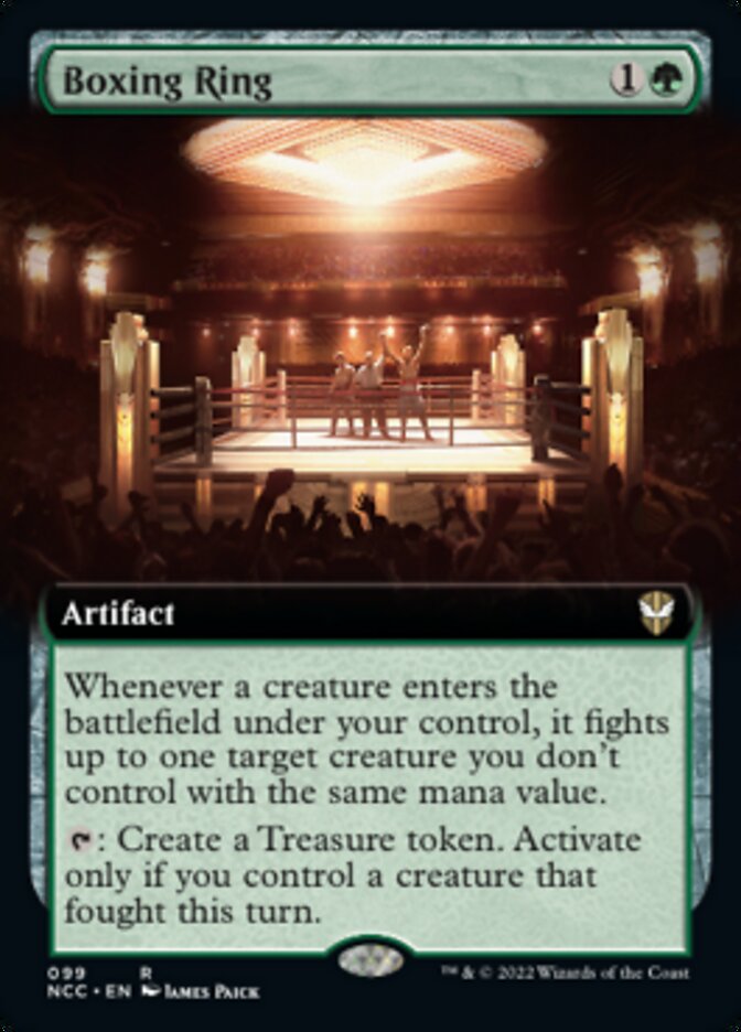 Boxing Ring (Extended Art) [Streets of New Capenna Commander] | Devastation Store