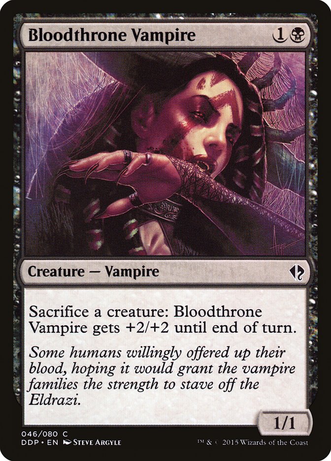 Bloodthrone Vampire [Duel Decks: Zendikar vs. Eldrazi] | Devastation Store