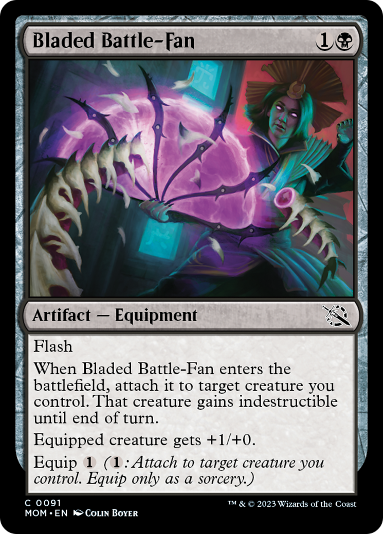 Bladed Battle-Fan [March of the Machine] | Devastation Store