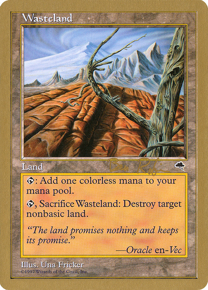 Wasteland (Ben Rubin) [World Championship Decks 1998] | Devastation Store