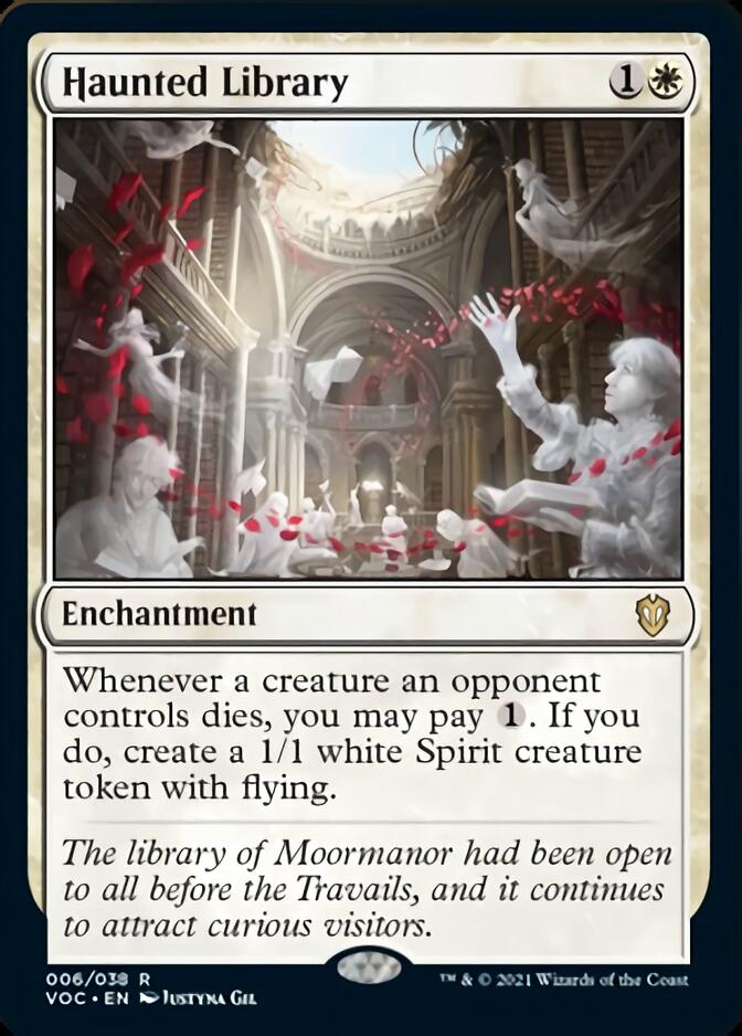 Haunted Library [Innistrad: Crimson Vow Commander] | Devastation Store