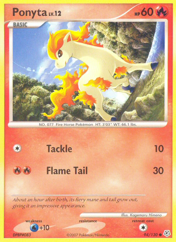 Ponyta (94/130) [Diamond & Pearl: Base Set] | Devastation Store