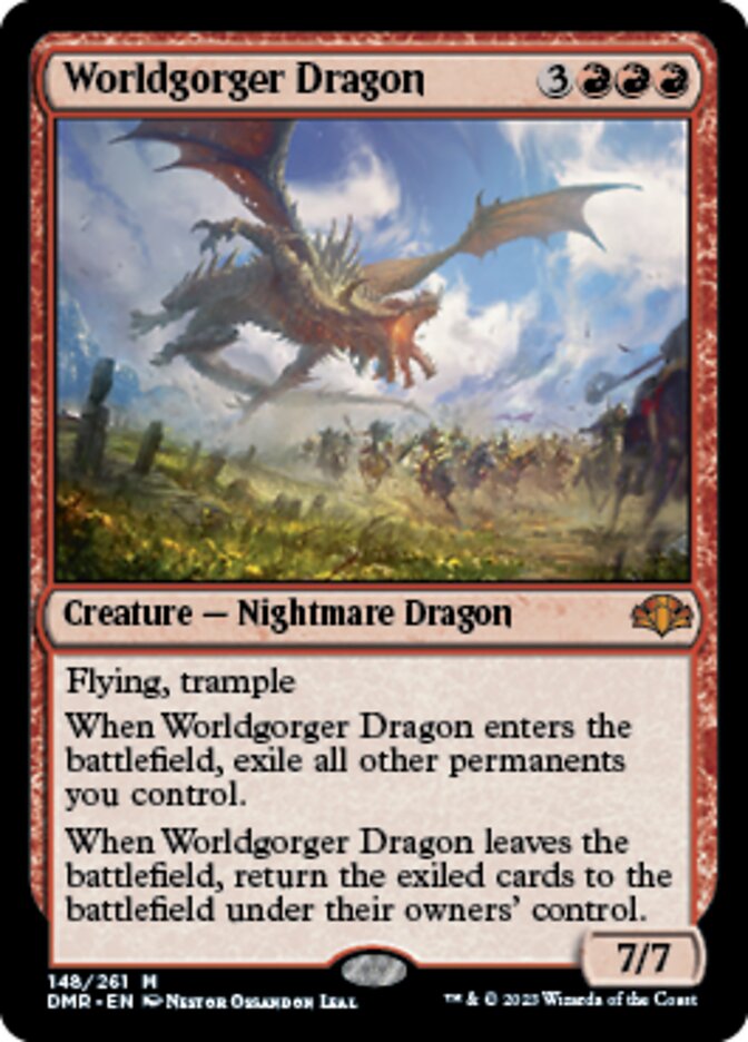Worldgorger Dragon [Dominaria Remastered] | Devastation Store