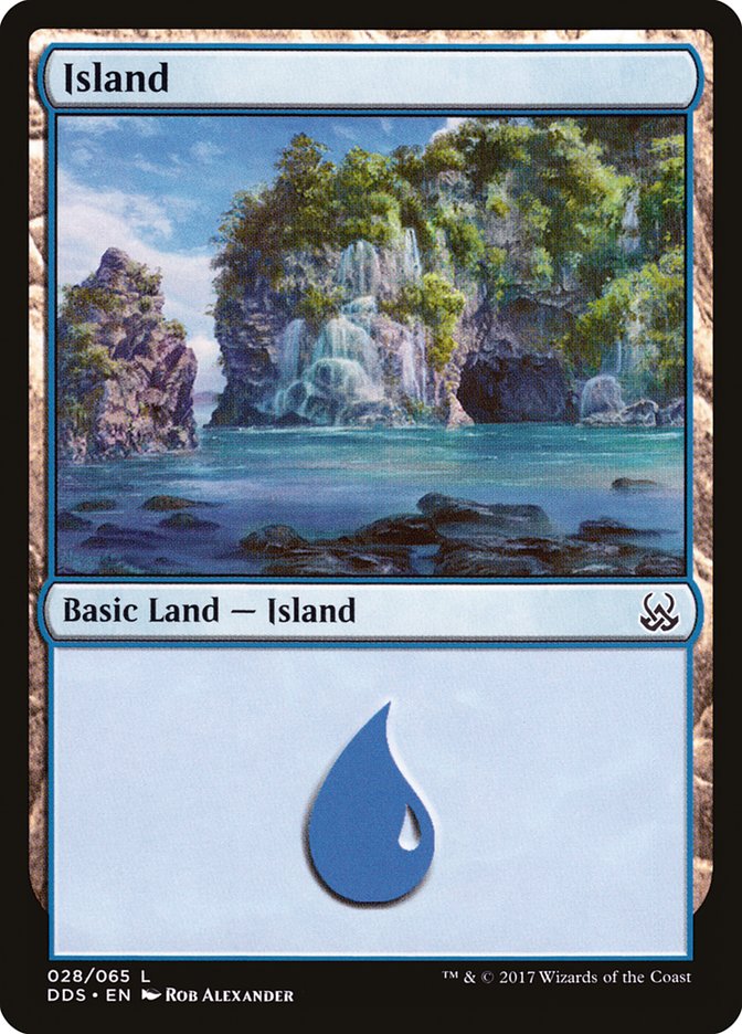 Island (28) [Duel Decks: Mind vs. Might] - Devastation Store | Devastation Store