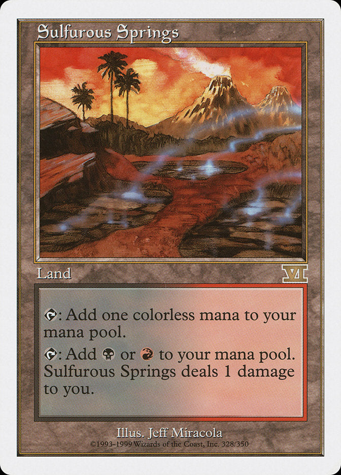 Sulfurous Springs [Classic Sixth Edition] - Devastation Store | Devastation Store