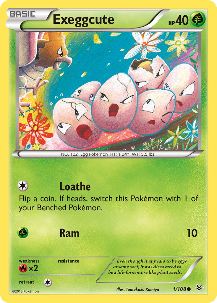 Exeggcute (1/108) [XY: Roaring Skies] | Devastation Store