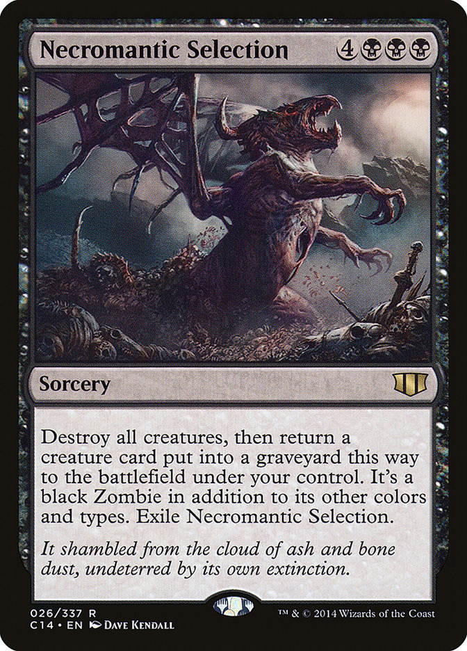 Necromantic Selection [Commander 2014] | Devastation Store
