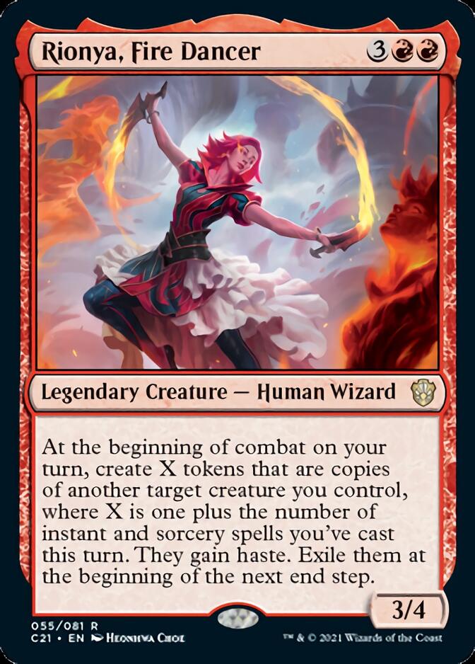 Rionya, Fire Dancer [Commander 2021] | Devastation Store